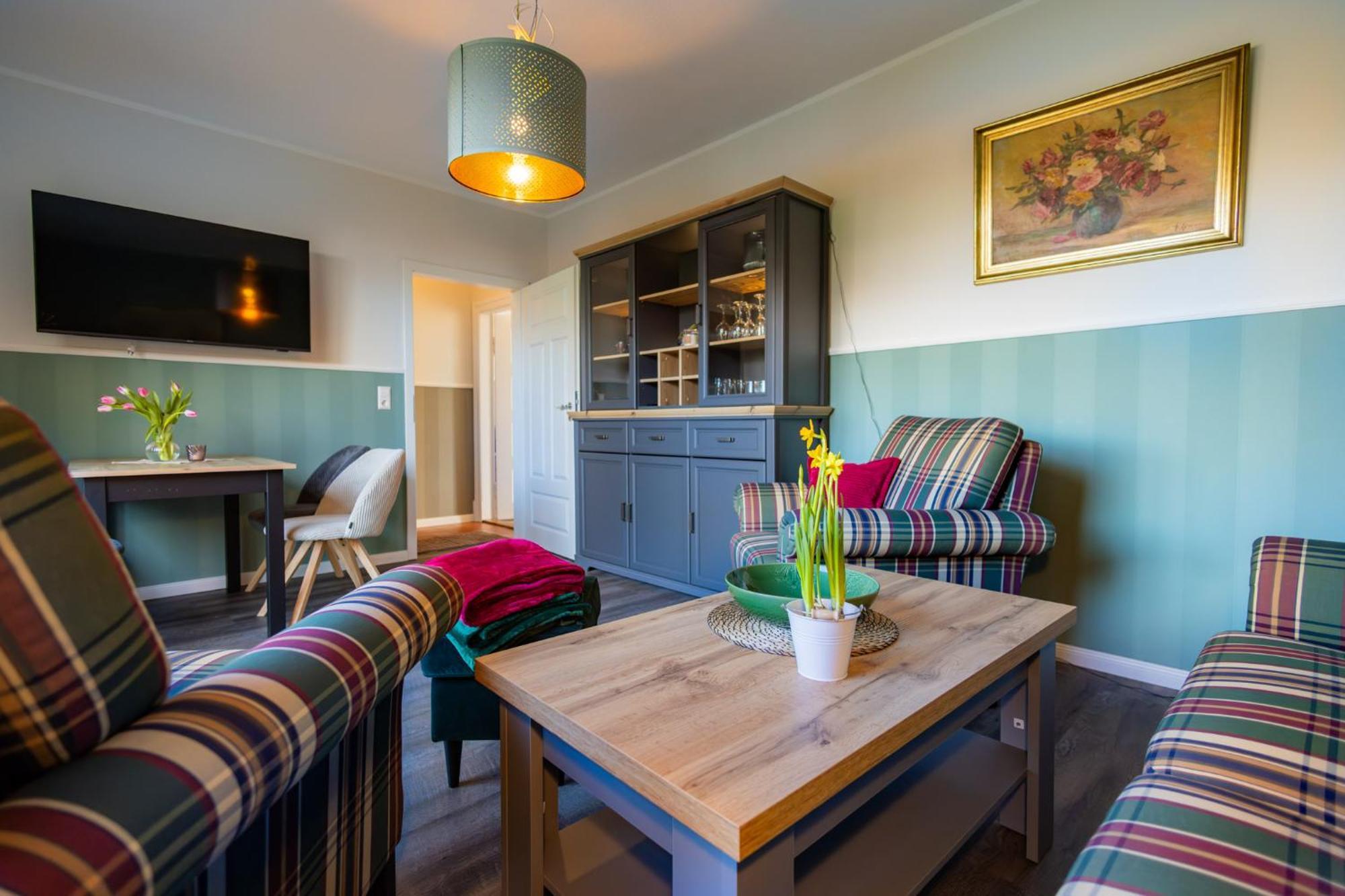 Lotsenhaus Apartment Schulp bei Nortorf Ruang foto