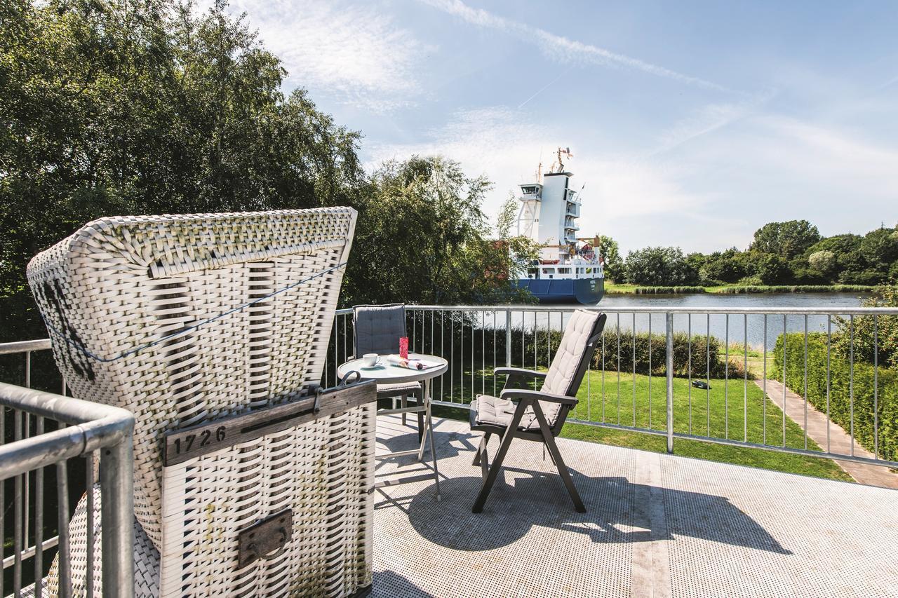 Lotsenhaus Apartment Schulp bei Nortorf Bagian luar foto